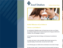 Tablet Screenshot of josef-drathen.de